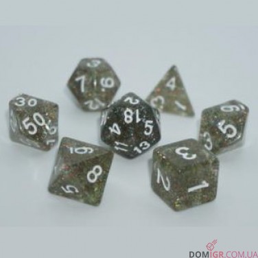 Набор кубиков - Glitter 7 Dice Set (в ассортименте)